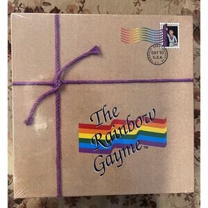 The Rainbow Gayme Vintage Board Game LGBTQ 1992 Sealed New